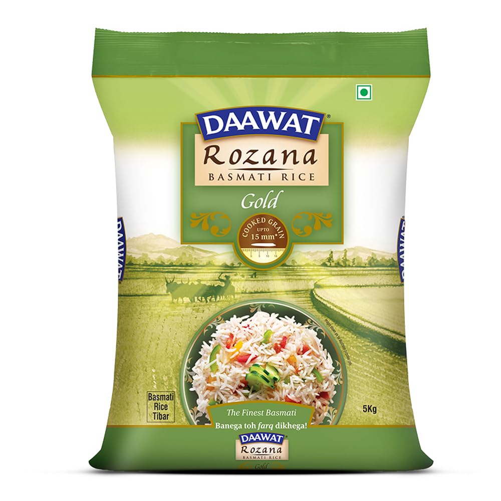 Sinara Rice Gold Daawat Rozana Basmati Rice Gold 5Kg