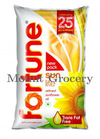 Fortune Sunlite Refined Sunflower Oil 1L
