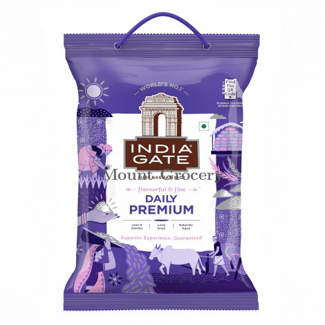 India Gate Daily Premium Basmati Rice 5Kg