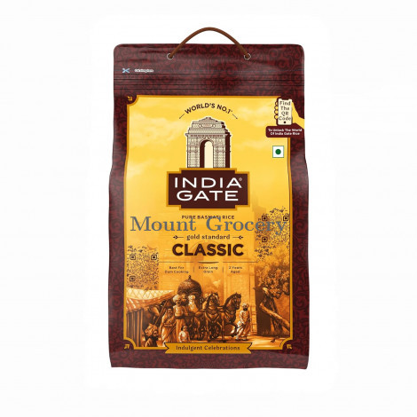 India Gate Classic Basmati Rice 5Kg