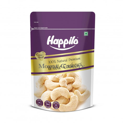 Happilo 100% Natural Premium 200g Whole Cashews