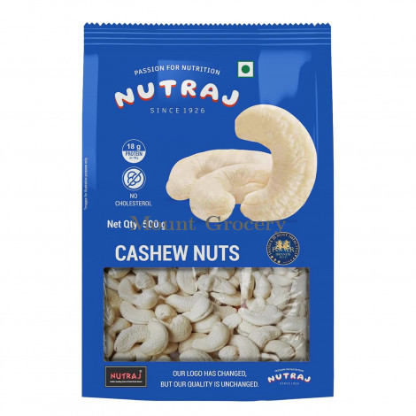 Nutraj Indian Cashews (Kaju) 500g
