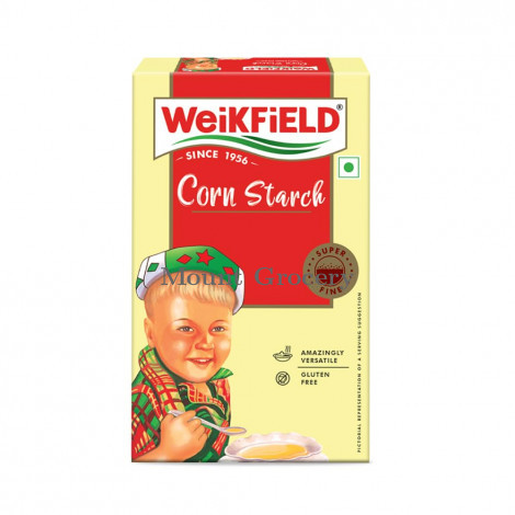 Weikfield Corn Starch | Makes Smooth, Lump-Free Paste | 100g Carton