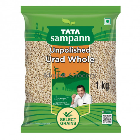 Tata Sampann Unpolished Urad Dal Whole 1kg