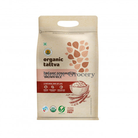 Organic Tattva Sonamasuri Brown Rice 5g