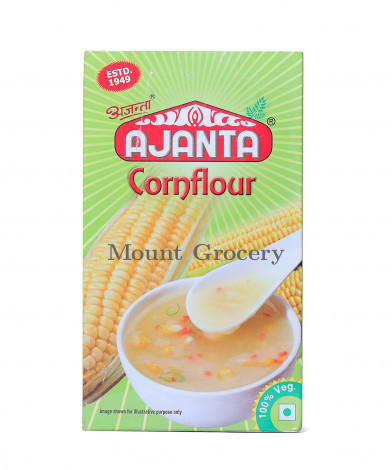 AJANTA Corn Flour, Carton (Makka Atta), 500 grams