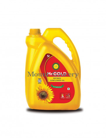 Mr. Gold Refined Sunflower Oil Can 5L