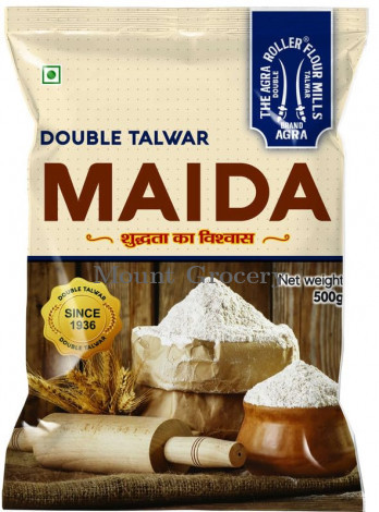 Double talwar Maida | Refined Wheat Flour, 500 Gram