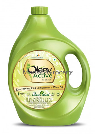 Oleev Active with Goodness of Olive, Oil Can 5L