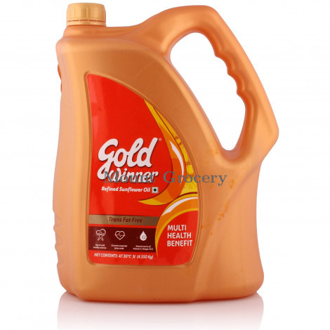 Gold Winner Refined Sunflower Oil 5L