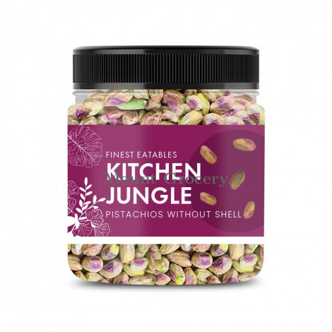 Kitchen Jungle Pistachio Kernals Without Shell Whole 250g Jar