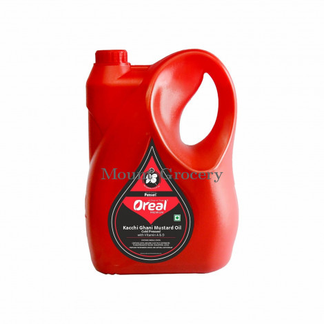 Oreal Premium Kachi Ghani Mustard Oil 5L