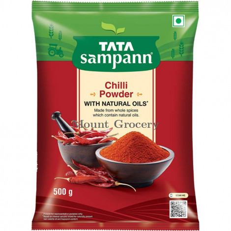 Tata Sampann Chilli Powder with Natural Oils 500gm