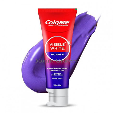 Colgate Visible White Purple Toothpaste