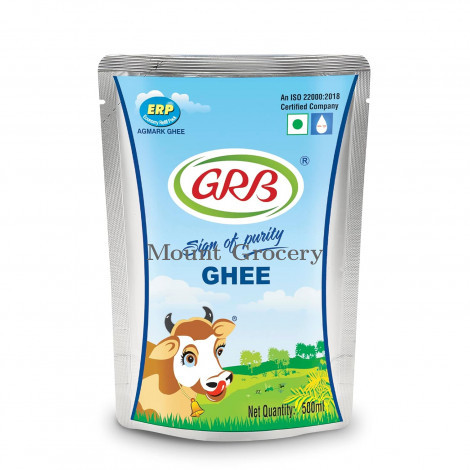 GRB Ghee Pouch, 500ml