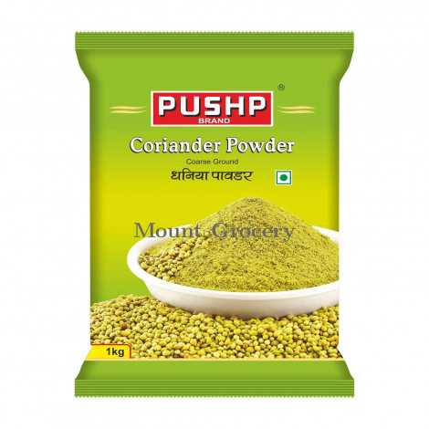 Pushp Brand Natural Coriander Powder 1Kg