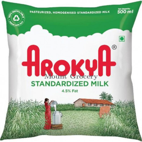 Arokya Standardized Milk, 500ml