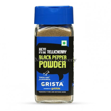 CRISTA Tellicherry Black Pepper Powder 50gm