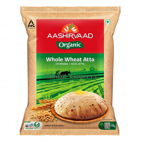 Nature's Superfoods Aashirvaad Organic Atta, 5kg