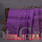 Pure kanchipuram silk saree violet and purple