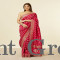 Rani Floral and Bel Buti Patterned Bridal Saree